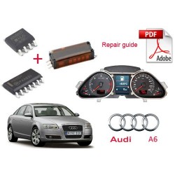 Audi A6 instruments cluster repair