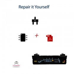 C6 speedometer repair fault